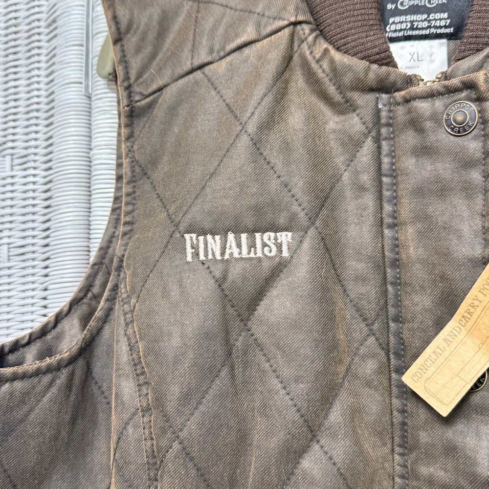 Cripple Creek Professional Bull Riding Women’s World Championships Vest NWT - Picture 6 of 14
